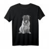 Hundezubehör Mops T-Shirt – Süße Tiergrafik für Hundeliebhaber, Familien, Frauchen & Herrchen für Geburtstag, Hundeschule & Hundesport