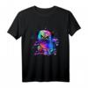 Frieps der Mops Hund mit buntem Regenbogen Farben T-Shirt – Lustiges Geschenk für Familie, Freunde & Hundeliebhaber