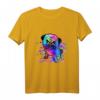 Frieps der Mops Hund mit buntem Regenbogen Farben T-Shirt – Lustiges Geschenk für Familie, Freunde & Hundeliebhaber
