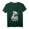 Mops Hund T-Shirt mit V-Ausschnitt - Lustiges Mops-Design, perfektes Geschenk für Hundeliebhaber