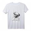 Mops Hund T-Shirt mit V-Ausschnitt - Lustiges Mops-Design, perfektes Geschenk für Hundeliebhaber
