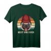 Retro Mops Damen, Herren & Kinder | Lustiges Mops T-Shirt als Geschenkidee für Geburtstag & Weihnachten