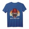 Retro Mops Damen, Herren & Kinder | Lustiges Mops T-Shirt als Geschenkidee für Geburtstag & Weihnachten
