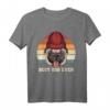 Retro Mops Damen, Herren & Kinder | Lustiges Mops T-Shirt als Geschenkidee für Geburtstag & Weihnachten