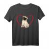 Mops Liebe T-Shirt – Perfektes Geschenk für Hundeliebhaber, Tierfreunde & Mops-Fans zu Weihnachten & Geburtstag