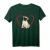 Mops Liebe T-Shirt – Perfektes Geschenk für Hundeliebhaber, Tierfreunde & Mops-Fans zu Weihnachten & Geburtstag