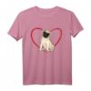 Mops Liebe T-Shirt – Perfektes Geschenk für Hundeliebhaber, Tierfreunde & Mops-Fans zu Weihnachten & Geburtstag