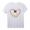 Mops Liebe T-Shirt – Perfektes Geschenk für Hundeliebhaber, Tierfreunde & Mops-Fans zu Weihnachten & Geburtstag