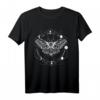 Mondphasen Tarot T-Shirt mit All Seeing Eye – Mystisches Okkultes Design für Witchcraft, Magie & Wahrsager-Fans