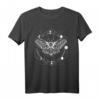 Mondphasen Tarot T-Shirt mit All Seeing Eye – Mystisches Okkultes Design für Witchcraft, Magie & Wahrsager-Fans