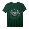 Mondphasen Tarot T-Shirt mit All Seeing Eye – Mystisches Okkultes Design für Witchcraft, Magie & Wahrsager-Fans