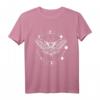Mondphasen Tarot T-Shirt mit All Seeing Eye – Mystisches Okkultes Design für Witchcraft, Magie & Wahrsager-Fans