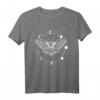 Mondphasen Tarot T-Shirt mit All Seeing Eye – Mystisches Okkultes Design für Witchcraft, Magie & Wahrsager-Fans
