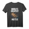 Otter Mom World's Greatest Mutter Muttertag T-Shirt – Perfektes Geschenk für Tierliebende Mütter und Otter Fans