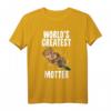 Otter Mom World's Greatest Mutter Muttertag T-Shirt – Perfektes Geschenk für Tierliebende Mütter und Otter Fans