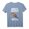 Otter Mom World's Greatest Mutter Muttertag T-Shirt – Perfektes Geschenk für Tierliebende Mütter und Otter Fans