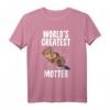 Otter Mom World's Greatest Mutter Muttertag T-Shirt – Perfektes Geschenk für Tierliebende Mütter und Otter Fans
