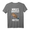 Otter Mom World's Greatest Mutter Muttertag T-Shirt – Perfektes Geschenk für Tierliebende Mütter und Otter Fans