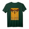Ex Libris Totenkopf Habicht Motte Tierdruck Buchliebhaber T-Shirt – Perfekt für Literatur- und Naturfreunde, Schriftsteller & Bibliothekare