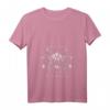 Damen Okkulte Mondphasen Motte T-Shirt mit V-Ausschnitt – Mystisches Design für Esoterik-Fans & dunkle Kräfte Liebhaber