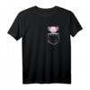 Gehender Fisch Axolotl Inside Pocket T-Shirt – Lustiges Geschenk für Axolotl-Liebhaber zu Weihnachten & Geburtstag