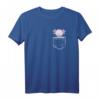 Gehender Fisch Axolotl Inside Pocket T-Shirt – Lustiges Geschenk für Axolotl-Liebhaber zu Weihnachten & Geburtstag