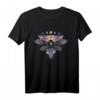 Okkulte Mondphasen Motte T-Shirt - Lustiges Design für Tarot, Astrologie, Musiker & Katzenliebhaber, Perfekt als Geschenk