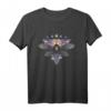 Okkulte Mondphasen Motte T-Shirt - Lustiges Design für Tarot, Astrologie, Musiker & Katzenliebhaber, Perfekt als Geschenk