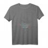 Damen Gothic T-Shirt mit geheimnisvollen Motten und Mond - Spirituelles Design mit V-Ausschnitt, perfekt für dunkle & mystische Styles