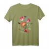 Strawberries Flowers Butterflies Tee Vintage Motten Collage T-Shirt - Natur- und Biologie-Liebhaber Geschenk im Goblincore Stil