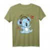 Musik Koala Tier Australien Beuteltier T-Shirt - Niedliches Tiermotiv, klassisch geschnitten, ideal für Tier- und Australien-Fans
