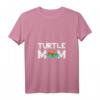 Damen Turtle Mom Mama Muttertags Geschenk T-Shirt mit Schildkröte - Lustige Tiermotive für Frauen, Mutter, Oma & Tochter