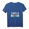 Damen Turtle Mom Mama Muttertags Geschenk T-Shirt mit Schildkröte - Lustige Tiermotive für Frauen, Mutter, Oma & Tochter