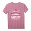 Kerstin Lustiges Königin Shirt mit Vorname - Personalisiertes Geschenkidee für Frauen, Mutter, Tante, Schwester & Tochter zum Geburtstag, Weihnachten & Festival