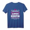Kerstin Lustiges Königin Shirt mit Vorname - Personalisiertes Geschenkidee für Frauen, Mutter, Tante, Schwester & Tochter zum Geburtstag, Weihnachten & Festival