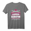 Kerstin Lustiges Königin Shirt mit Vorname - Personalisiertes Geschenkidee für Frauen, Mutter, Tante, Schwester & Tochter zum Geburtstag, Weihnachten & Festival