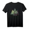 Mystik Okkult Wald Natur T-Shirt - Geometrisches Design für Natur- und Mystikliebhaber, Outdoor & Esoterik Geschenk