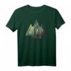 Mystik Okkult Wald Natur T-Shirt - Geometrisches Design für Natur- und Mystikliebhaber, Outdoor & Esoterik Geschenk
