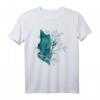Natur Tierliebhaber Werwolf Wald Raubtier Tiermotiv Wolf T-Shirt – Majestätisches Wolf Design für Naturliebhaber und Tierfans