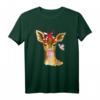 Damen Baby Reh Reinitz Kaugummi Haarband Waldtier T-Shirt – Perfektes Geschenk für Reh- und Naturliebhaber, Kinder & Waldtiere Fans