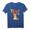Damen Baby Reh Reinitz Kaugummi Haarband Waldtier T-Shirt – Perfektes Geschenk für Reh- und Naturliebhaber, Kinder & Waldtiere Fans
