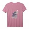 Wolf Silhouette Tiermotiv T-Shirt für Natur- und Tierschutzfans – Geschenkidee für Germanen, Wikinger, Odin & Thor, ideal zu Weihnachten, Geburtstag, Vatertag & Ostern