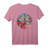 Alice im Wunderland T-Shirt mit Zitat 'The hurrier I go Die Hinter I get' – Buntes Fantasy-Design für Kinder, Mädchen & Märchenliebhaber