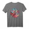 Alice im Wunderland T-Shirt mit Zitat 'The hurrier I go Die Hinter I get' – Buntes Fantasy-Design für Kinder, Mädchen & Märchenliebhaber