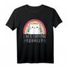 I Hate Everyone Equally Lustiges Katzen T-Shirt – Humorvolles Tierliebhaber Geschenk für Familie, Freunde & besondere Anlässe
