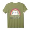 I Hate Everyone Equally Lustiges Katzen T-Shirt – Humorvolles Tierliebhaber Geschenk für Familie, Freunde & besondere Anlässe