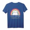 I Hate Everyone Equally Lustiges Katzen T-Shirt – Humorvolles Tierliebhaber Geschenk für Familie, Freunde & besondere Anlässe