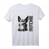 Dutch Shepherd T-Shirt - Niederländischer Schäferhund Hundemotiv, Klassisch geschnitten, doppelt genähter Saum