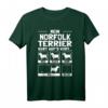 Norfolk Terrier T-Shirt - Lustiges Geschenk für Hundebesitzer, Züchter & Hundeliebhaber mit Humor