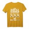 Norfolk Terrier T-Shirt - Lustiges Geschenk für Hundebesitzer, Züchter & Hundeliebhaber mit Humor